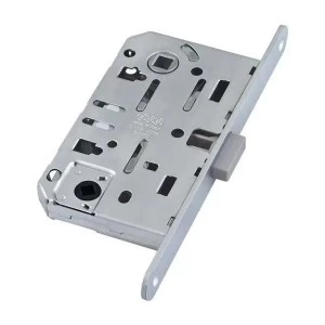 Дверной межкомнатный магнитный замок AGB MEDIANA POLARIS XT WC никель 