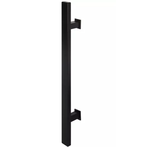 Ручка скоба ABARO Sydney 90° L:1600 X:1300 W:40*20 mm BM половинка чорний (Україна)