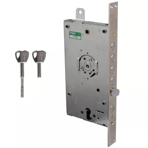Дверной двухсистемный врезной замок Mottura 3D KEY 3D.787