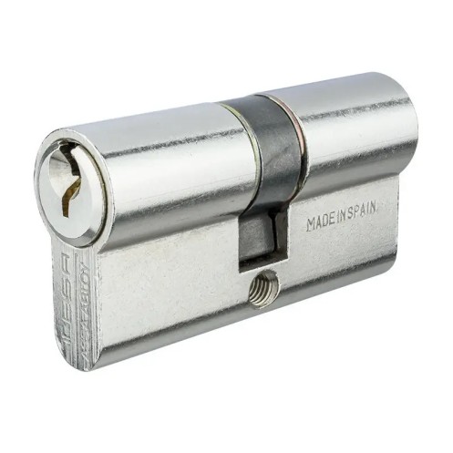 Сердцевина замка Tesa TE5 70 мм 35x35 ключ/ключ 3KEY NC хром (Испания)
