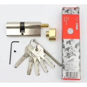 Cisa Asix 75мм 35х40 ключ/тумблер нікель (Італія)