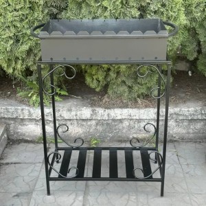 Мангал Mzavod Гефест на 9 шампуров 4мм на дровнице (Украина)