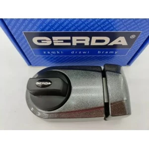 Дверной накладной замок Gerda ZG200 графит 