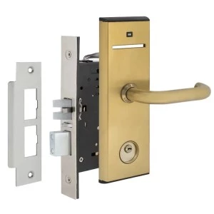 Замок отельный ADEL 737UIB1003-RR U-handle ICK-TYPE 40mm правый латунь (Китай)