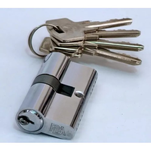 Циліндр RDA 30/30 мм англ. 60 мм 5 кл хром