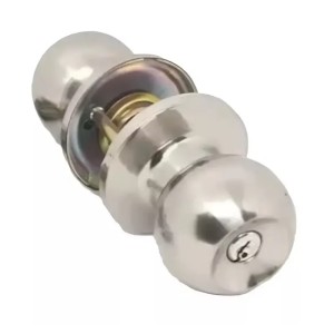 Дверна ручка кноб KEDR NEW D672ET SS, сатин (Китай)