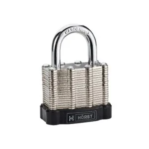 Навісний замок відкритого типу HORST HR-LS-40E сталь 