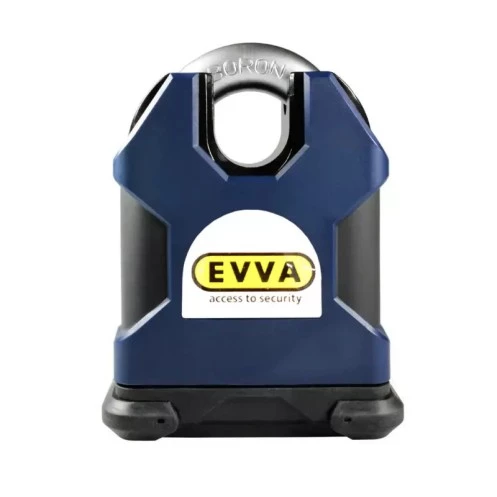 Навісний напівзакритий замок EVVA SS65CS + ICS 2 ключа
