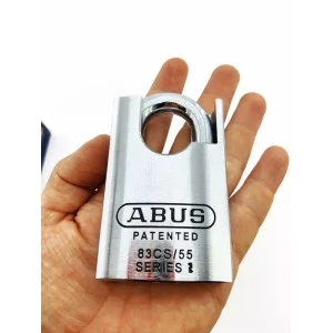 Навесной полузакрытый замок ABUS Rock-83CS/55 хром  
