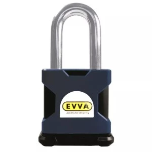 Навісний замок відкритого типу EVVA SS65S/2.5 + 4KS 2 ключа