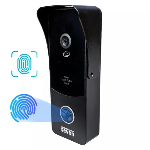 Вызывная панель домофона со встроенным контроллером SEVEN CP-7508 FHD черный (Украина)