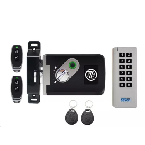 Бездротовий комплект контролю доступу з радіобрелками SEVEN LOCK SL-7705r (Україна)