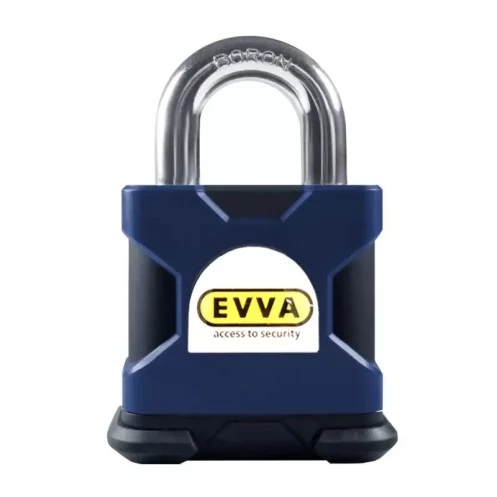 Навесной замок открытого типа EVVA SS50S + EPS 2 ключа