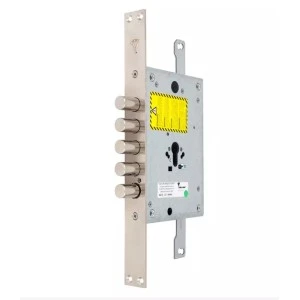 Дверной дополнительный замок MUL-T-LOCK 3-WAY DIN CTMA0328А01А CR UNIV BS65мм L.O.G. w/o_SP 