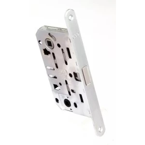 Дверной межкомнатный магнитный замок AGB MEDIANA POLARIS XT WC матовый хром  