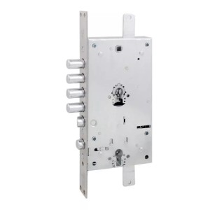 Замок Securemme 2533DCR0328CXX 4-ригельний з клямкою, правий (Італія)