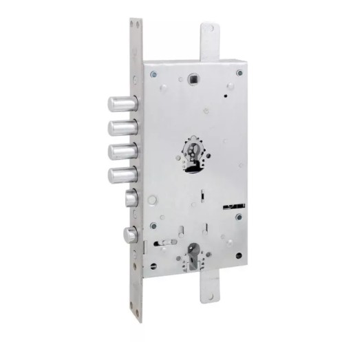 Замок Securemme 2533SCR0328CXX 4-ригеля с защелкой, левый (Италия)
