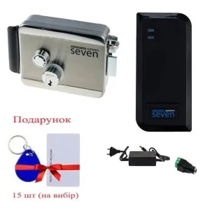 Комплект контроля доступа с электромеханическим замком SEVEN LOCK KA-7809 (Украина)