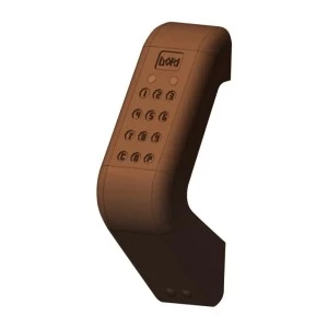 Замок кодовий DORI 4 BROWN 30-70мм