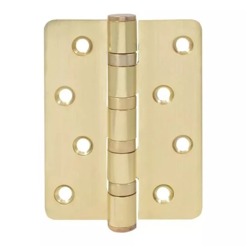 Петля на межкомнатные двери RDA 100*3*3 полированная латунь (Китай)