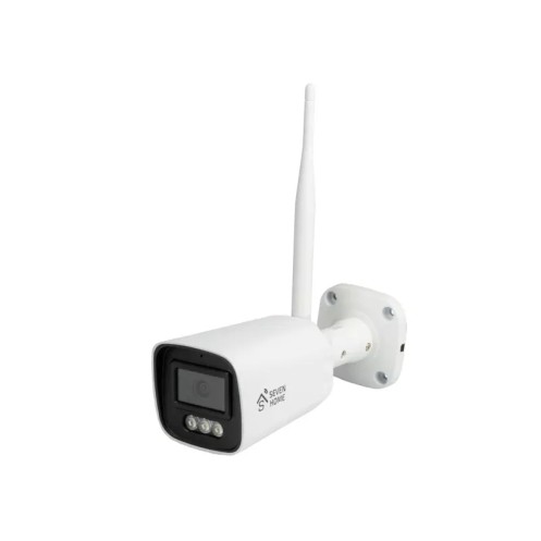 Розумна Wi-Fi IP-відеокамера 4 Мп SEVEN HOME С-7024 з подвійним підсвічуванням (Україна)