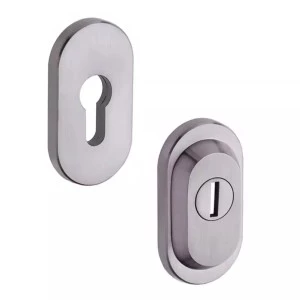 Протектор ROSTEX RS/O DIN OVAL 16,5 мм комплект нержавіюча сталь матова (Чехія)