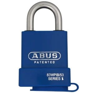 Навісний замок відкритого типу ABUS Submariner-83WIPB/53 синій, 3 ключі  