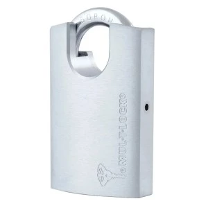 Навесной полузакрытый замок MUL-T-LOCK G47P 7x7 0767 2KEY  22,5мм 8мм BOX_M 