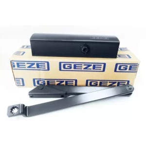Доводчик дверной Geze TS 1500 до 80 кг антрацит (Германия)