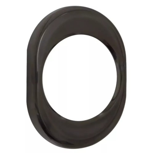 Накладка DiSec KT3559 OVAL черний хром CR/BL8 (Італія)
