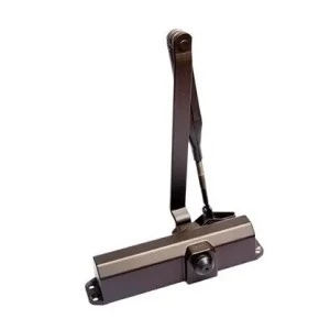 Доводчик дверной DORMA TS Compact с рычажной тягой коричневый (Германия)