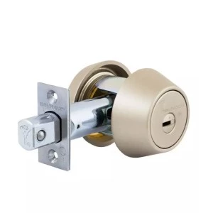 Дверний додатковий замок врізний MUL-T-LOCK 1-WAY DEAD_BOLT HERCULAR SATIN_NICKEL UNIV BS60/70мм *INTERACTIVE+ 3in1 3KEY 
