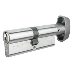Сердечник замка Tesa TE5 70 мм 30x40T ключ/тумблер 3KEY хром (Испания)