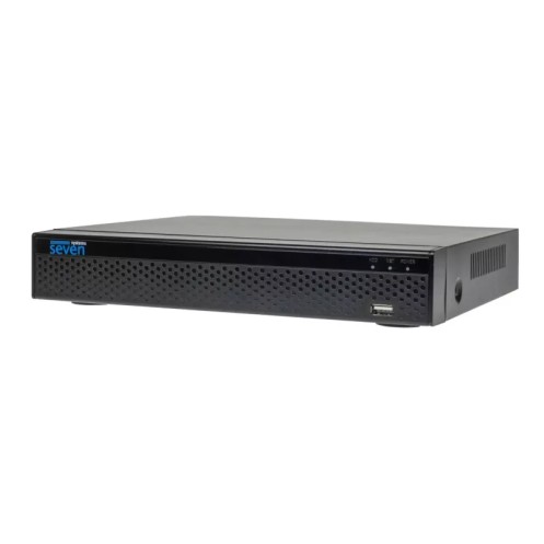 Гібридний відеореєстратор (для IP, AHD, TVI, CVI камер) SEVEN MR-7608 Lite (Україна)