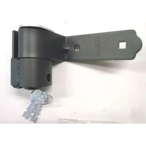 Навісний закритий замок (краб) TOKOZ UZ 230+ c навісами 3KEY 