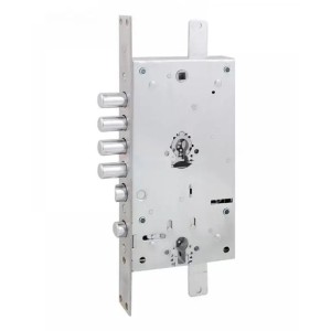Замок Securemme 2533DCR0328CXX 4-ригельний з клямкою, правий (Італія)