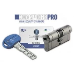 Mottura Champions PRO 62мм 31х31 ключ/ключ матовый хром (Италия)