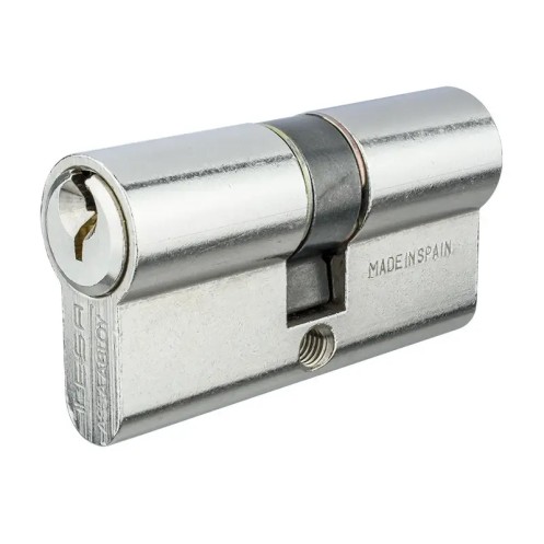 Личинка замка Tesa TE5 60 мм 30x30 ключ/ключ 3KEY хром (Испания)