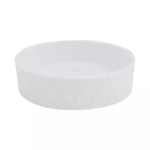 Мыльница Trento Piramide white