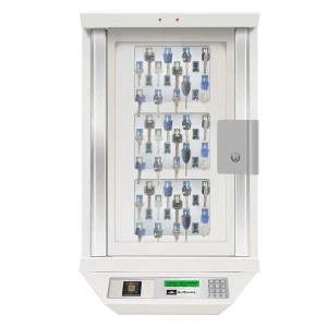 Сейф для ключей MORSE WATCHMANS KeyWatcher Illuminated 3 модуля 48 ключей прозрачные дверцы (США)