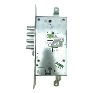 Дверной двухсистемный замок врезной Mottura 54J797 My Key S левосторонний