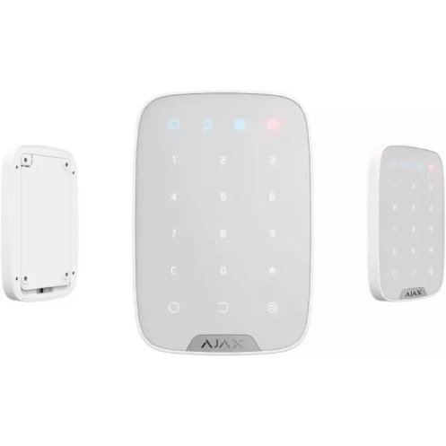 Клавіатура для сигналізації Ajax Systems KeyPad білий (Україна)