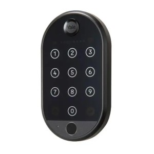 Зчитувач електронний YALE Keypad 2.0 Fingerprint чорний (Польща)