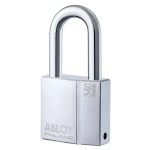 Навісний замок відкритого типу ABLOY PL340 SENTRY BA66EE 2KEY 50 мм 10 мм хром