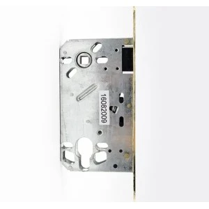 Дверной межкомнатный магнитный замок Futura AYR 825 WC OS латунь матовая 
