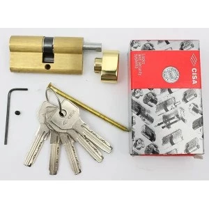 Cisa Asix 65мм 35х30 ключ/тумблер латунь (Італія)