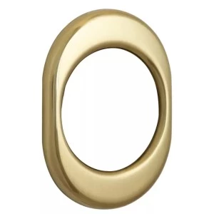 Накладка DiSec KT056 OVAL латунь полированная (Италия)