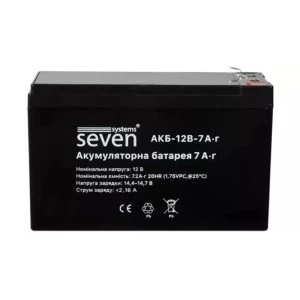 Аккумуляторная батарея SEVEN 12В/7Ач