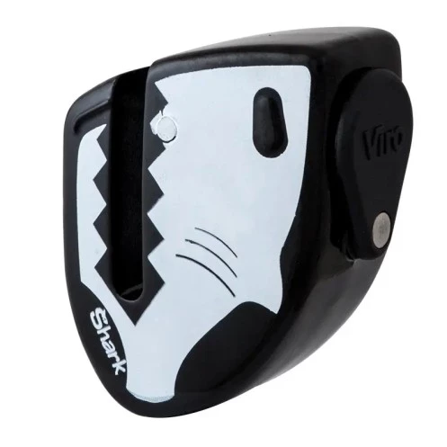 Навесной мото замок VIRO MOTO SHARK BLACK/WHITE 2KEY