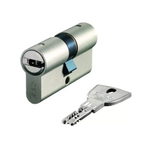 Iseo R90 Gera 75мм 30х45 ключ/ключ нікель (Італія)